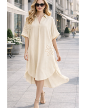 Load image into Gallery viewer, Embroidered tunic dress
