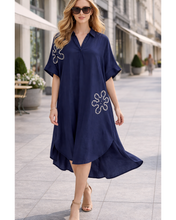 Load image into Gallery viewer, Embroidered tunic dress
