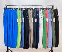 Load image into Gallery viewer, Cotton button trouser
