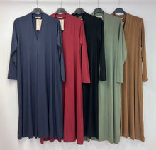Load image into Gallery viewer, Jersey v-neck dress
