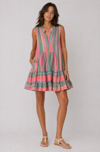 Load image into Gallery viewer, Aztec cotton sleeveless dress
