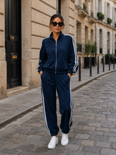 Load image into Gallery viewer, Side stripe zip tracksuit
