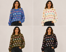 Load image into Gallery viewer, Multicolour knitted jumper
