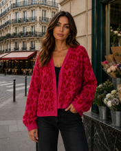 Load image into Gallery viewer, Leopard print cardigan
