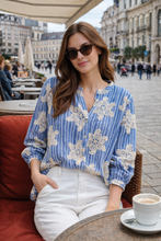 Load image into Gallery viewer, Paisley embroidered shirt
