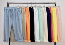 Load image into Gallery viewer, Square pocket stretch trousers
