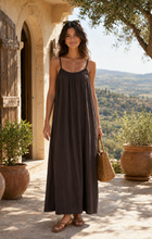 Load image into Gallery viewer, Cotton strap dress
