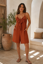 Load image into Gallery viewer, Frill strap playsuit
