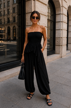 Load image into Gallery viewer, Bandeau frill jumpsuit
