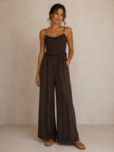 Load image into Gallery viewer, Strappy bead jumpsuit
