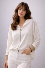 Load image into Gallery viewer, Alpini lace hoody
