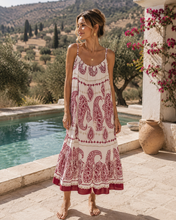 Load image into Gallery viewer, Paisley strap dress
