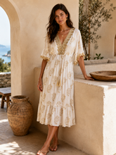 Load image into Gallery viewer, Paisley crochet dress
