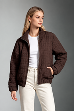 Load image into Gallery viewer, Square quilted jacket
