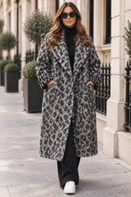 Load image into Gallery viewer, Leopard print coat
