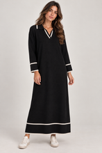 Load image into Gallery viewer, Contrast soft knit dress
