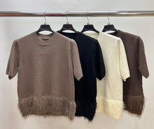 Load image into Gallery viewer, Premium knit fur trim jumper
