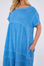 Load image into Gallery viewer, Sugarbabe stonewashed linen dress
