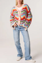 Load image into Gallery viewer, Hand made crochet cardigan
