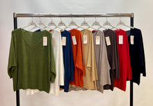 Load image into Gallery viewer, Plain fine knit top
