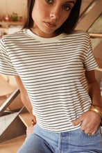 Load image into Gallery viewer, InApril 1986 breton cotton t-shirt
