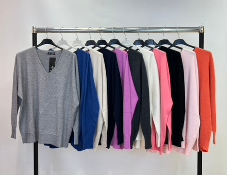 Alpini v-neck jumper (longer)