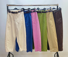 Load image into Gallery viewer, Premium cotton barrel leg trouser
