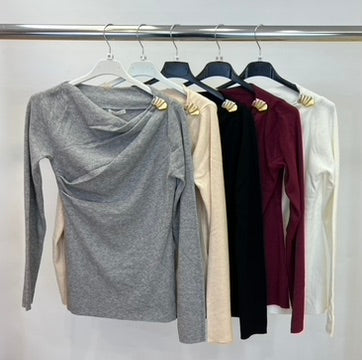 Enzoria rouched jumper