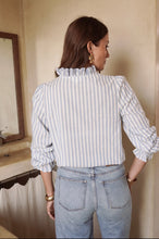 Load image into Gallery viewer, InApril 1986 cotton frill shirt
