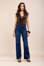 Load image into Gallery viewer, Toxik3 pocket denim flare jeans
