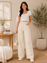 Load image into Gallery viewer, Square pocket stretch jeans
