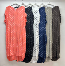 Load image into Gallery viewer, Polka dot knot dress
