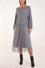 Load image into Gallery viewer, Plain two piece dress

