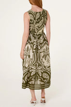 Load image into Gallery viewer, Cotton printed sleeveless dress
