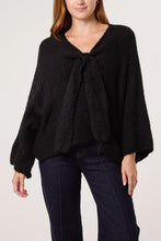 Load image into Gallery viewer, Knitted bow jumper
