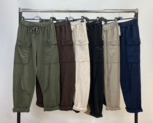 Load image into Gallery viewer, Cotton pocket joggers

