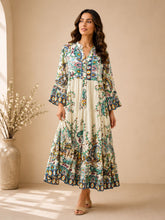 Load image into Gallery viewer, Printed paisley maxi dress
