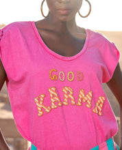 Load image into Gallery viewer, Good Karma cotton t-shirt
