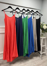 Load image into Gallery viewer, Cheesecloth strappy dress
