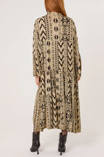 Load image into Gallery viewer, Metallic aztec maxi dress
