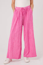 Load image into Gallery viewer, Cotton stripe trouser
