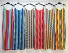 Load image into Gallery viewer, Zig zag strap dress
