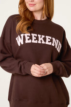 Load image into Gallery viewer, Weekend sweatshirt
