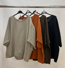 Load image into Gallery viewer, Plain cheesecloth short set
