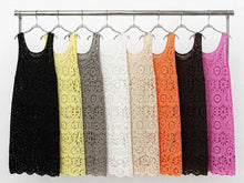 Load image into Gallery viewer, Crochet two piece dress
