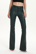 Load image into Gallery viewer, Melly faux leather flared jean
