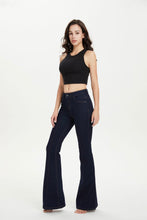 Load image into Gallery viewer, Melly dark wash denim flared jeans
