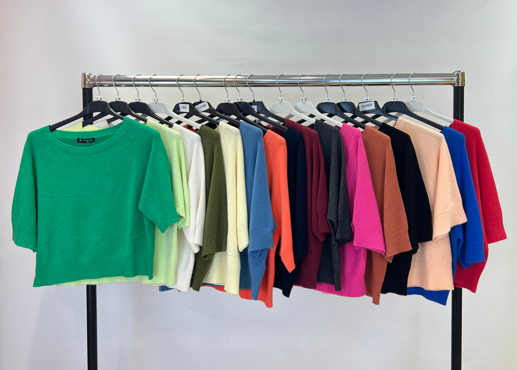 Alpini half sleeve jumper