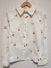 Load image into Gallery viewer, InApril 1986 cherry embroidered shirt
