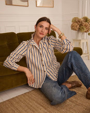 Load image into Gallery viewer, InApril 1986 cotton stripe overshirt
